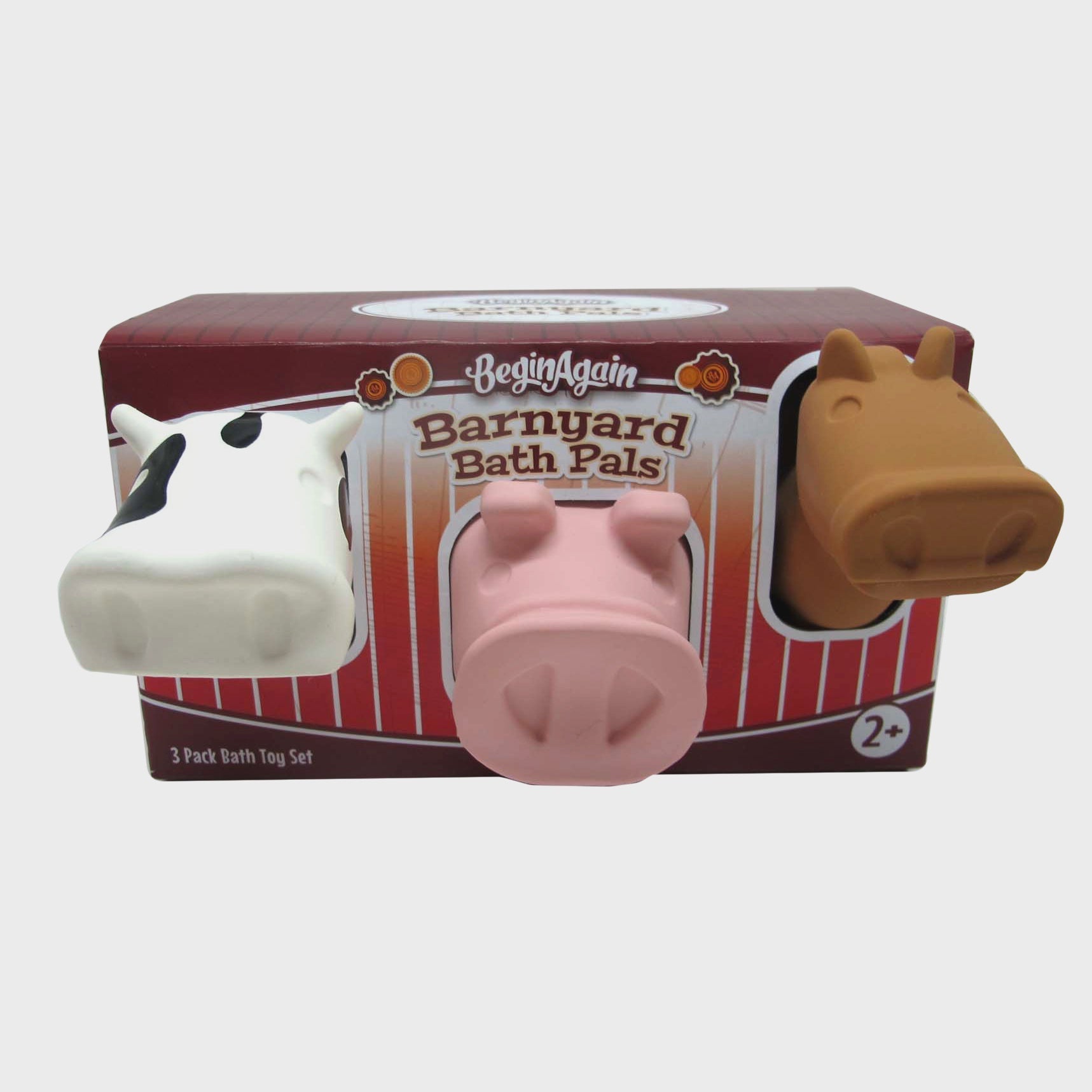 Bath Pals Set of 3 - Barnyard